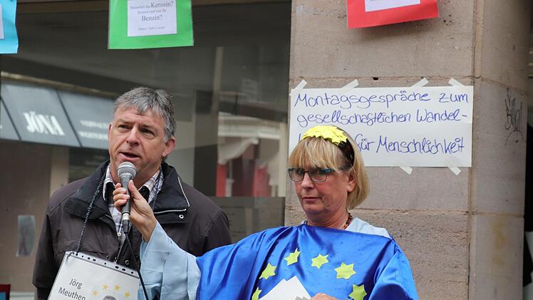 Impressionen von der "Speakers' Corner"Foto; Katrin Geyer