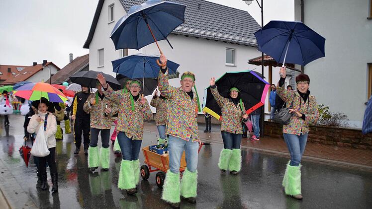 Der Faschingszug in Gefäll hat Spaß gemacht. Foto: Kathrin Kupka-Hahn