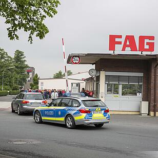 Explosion in Schaeffler-Werk in Eltmann