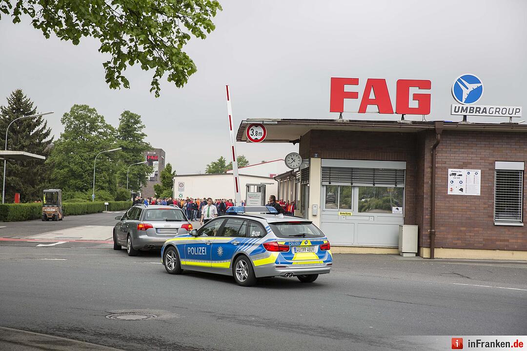 Explosion in Schaeffler-Werk in Eltmann