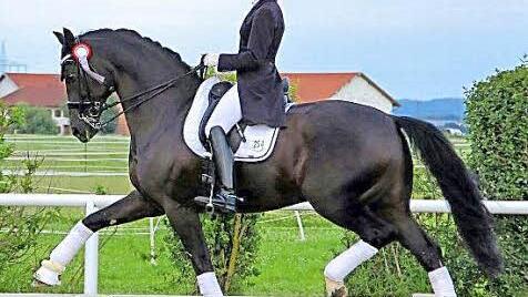 Tatjana Schneider lernte das Reiten beim Reitverein Lichtenfels.  Foto: pr