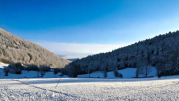 Fränkische Region erwartet Schneefall