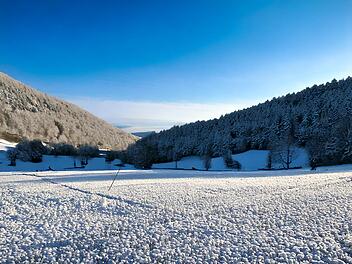 Fränkische Region erwartet Schneefall