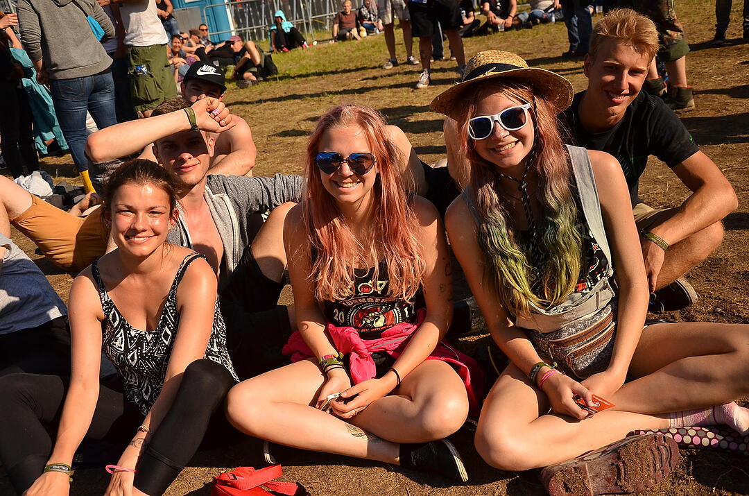 Rock im Park: Die Besucher am Sonntag