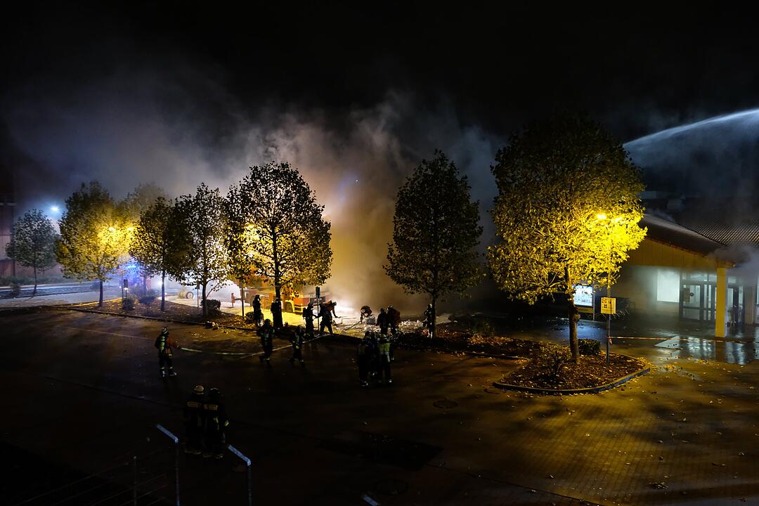 Nürnberg: Lidl brennt