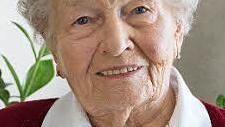 Rita Eußner aus Gädheim feierte am gestrigen Montag ihren 90. Geburtstag.  Foto: Ulrike Langer