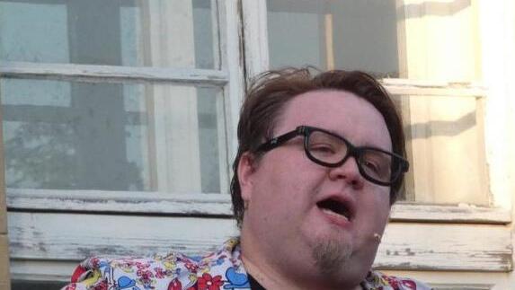 Kosmas Fischer aus der Rhön alias Kosi begeisterte mit seinem  Humor das Publikum.