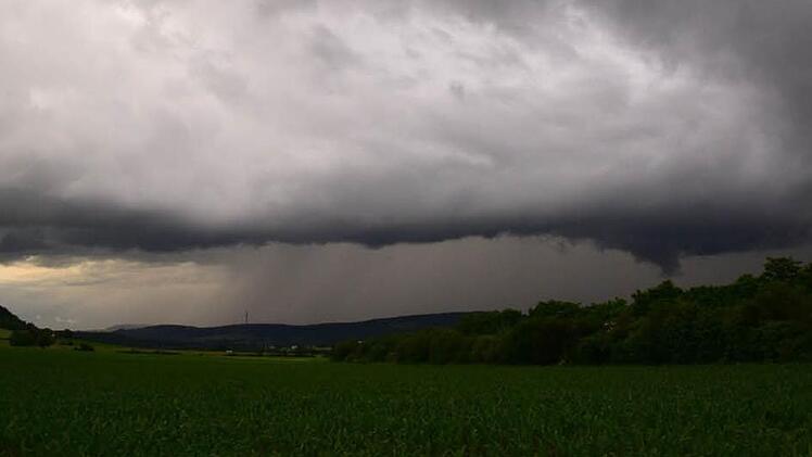 Unwetter über Franken. Foto: inFrankenPix-Nutzer: Angeleye1971