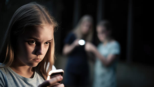 Handy, Smartphone, Kind, Kinder, Jugendliche, Mobbing, Cybercrime