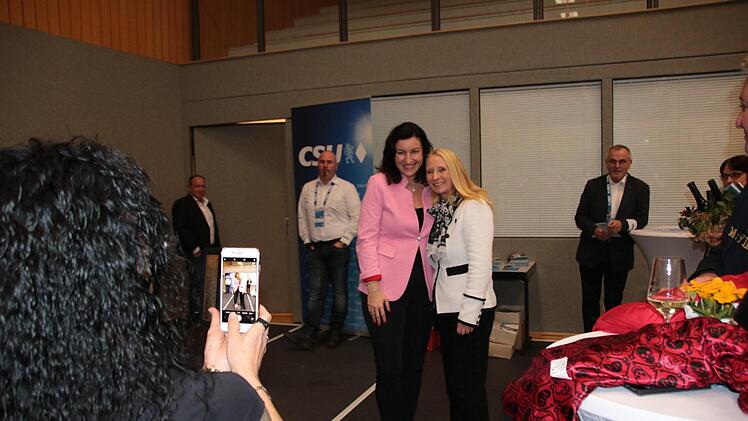 Szenen vom Hammelburger Neujahrsempfang der CSU. Foto: Ralf Ruppert