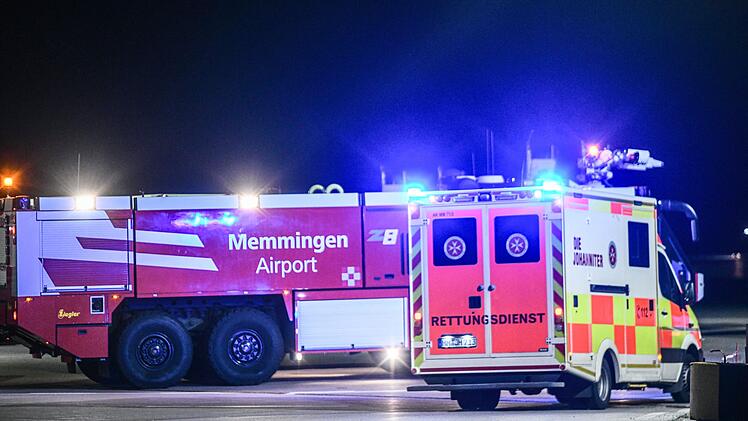 Notlandung wegen Turbulenzen am Flughafen Memmingen