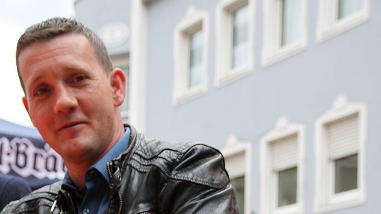 Stadtrat Florian Wildenauer hat Nachwuchs mitgebracht. Foto: Ulrike Müller