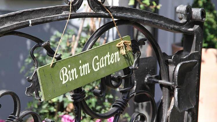 Einen reinen Ziergarten hat sich Willi Ismaier in Hausen geschaffen. Foto: Mathias Erlwein