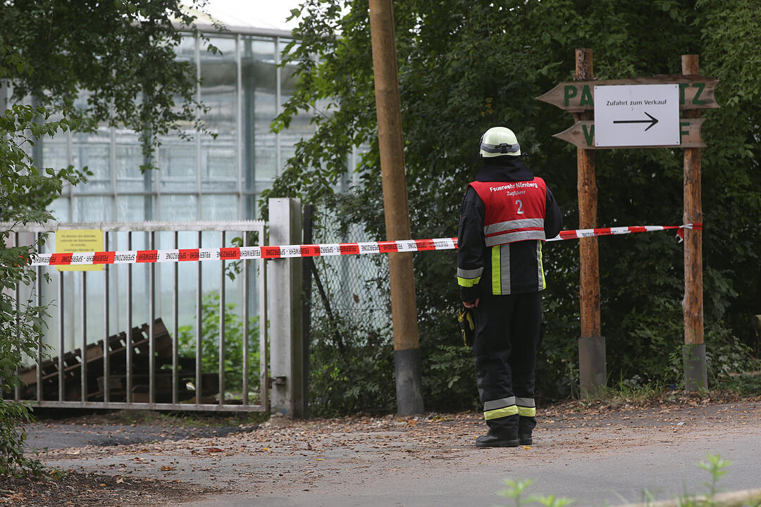 Nürnberg: Munitionsfund in der Braillestraße - vermutlich Phosphorbombe