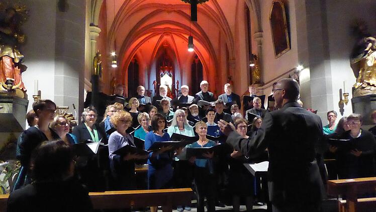 Reinhold Wirsching mit "A cappella bavarese"  Foto: pr