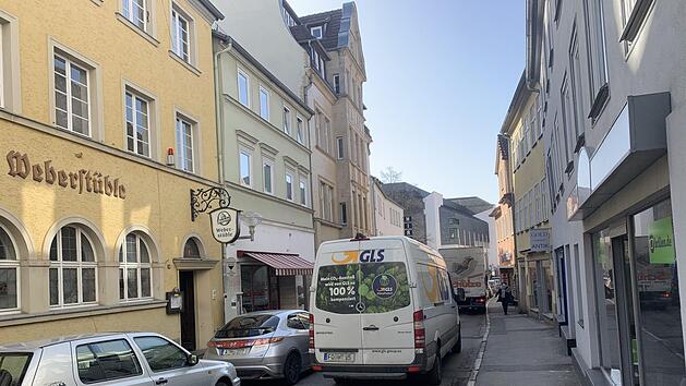 Einbahnstraße Webergasse: Der  Arbeitskreis  Rad schlägt vor, dass Radfahrer dort in beiden Richtungen unterwegs sein dürfen.