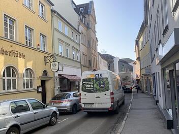 Einbahnstraße Webergasse: Der  Arbeitskreis  Rad schlägt vor, dass Radfahrer dort in beiden Richtungen unterwegs sein dürfen.