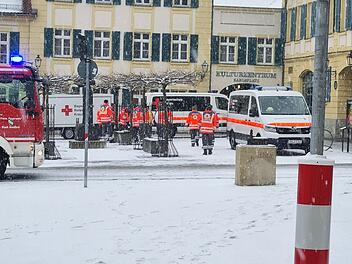 Bahnhof in Ansbach gesperrt: Vage Bombendorhung löst Großeinsatz aus