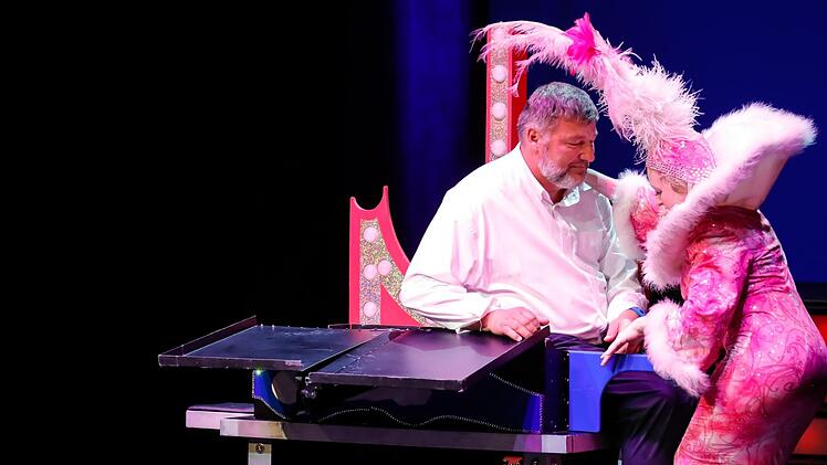 Fuchs-Varietégala 2017: Muriel mit Klaus Stieringer. Foto: Matthias Hoch