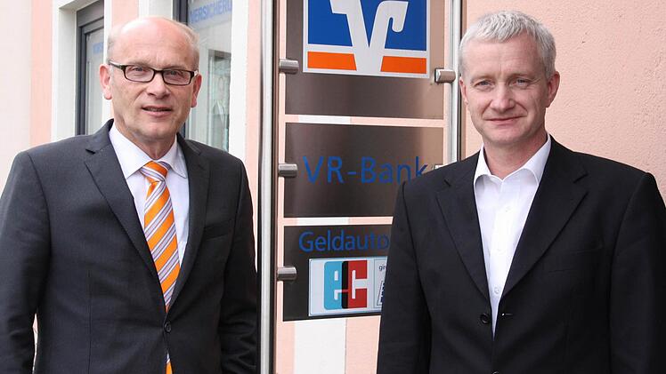 Hans Beudert (links) und Bernd Bindrum. Foto: Edgar Bartl