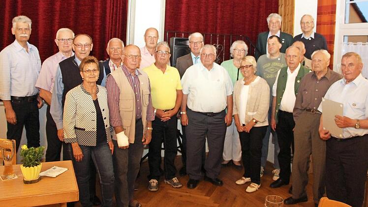 Zahlreiche Mitglieder wurden für ihre langjährige Treue geehrt. Foto: privat