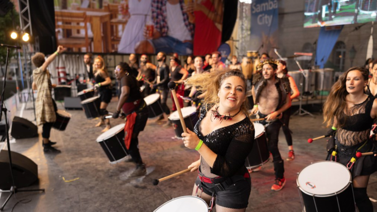 Coburger Samba-Festival 2022 in Bildern: so bunt und energiegeladen wurde gefeiert