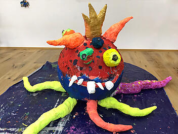 Bamberg: Ausstellung im B&uuml;rgerlabor - Kinder und Familien zeigen ihre Kunstwerke