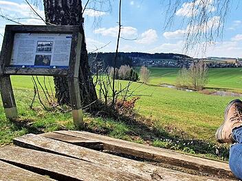 Die Weite, Stille und den Blick auf Marienweiher genießen kann man auf dem Achatzmühlenweg.
