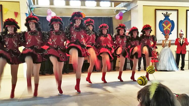 Die Reiterswiesener Prinzengarde. Foto: Sigismund von Dobschütz