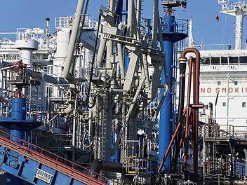 LNG-Terminal  in Brunsb&uuml;ttel