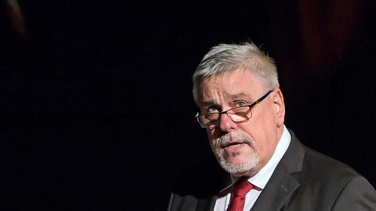 Coburgs Oberbürgermeister Norber Tessmer (SPD) im LandestheaterFoto: Archiv/Jochen Berger
