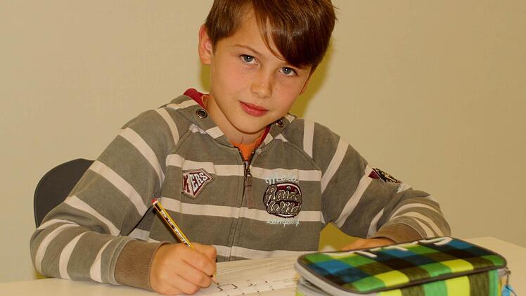 Mit neun Punkten wurde Paul Nowak aus Knetzgau der Kreissieger bei den Buben. Foto: Günther Geiling