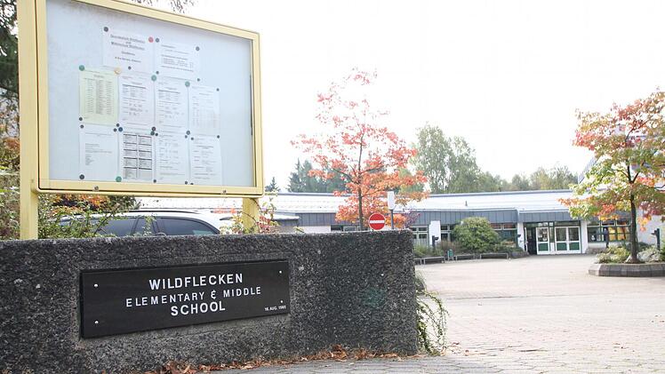 Die Grund- und Mittelschule Wildflecken liegt auf dem Gelände des Truppenübungsplatzes. Früher nutzten sie die Amerikaner. Foto: Ulrike Müller