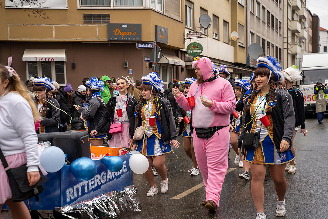 Der traditionelle Umzug zog ca. 70.000 Faschingsfreunde an.