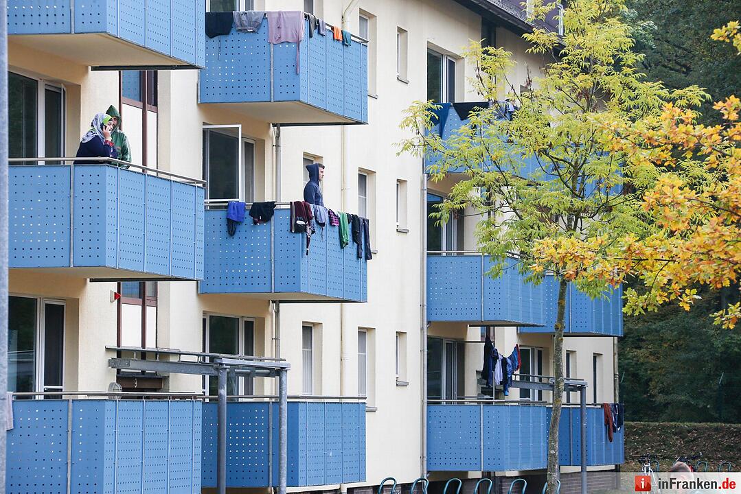 Bundesinnenminister Thomas de Maizière (CDU) hat das Balkanzentrum in Bamberg besucht