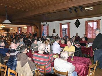 Auf großes Interesse bei den Einwohnern stieß die Teilbürgerversammlung in Unfinden am Dienstagabend