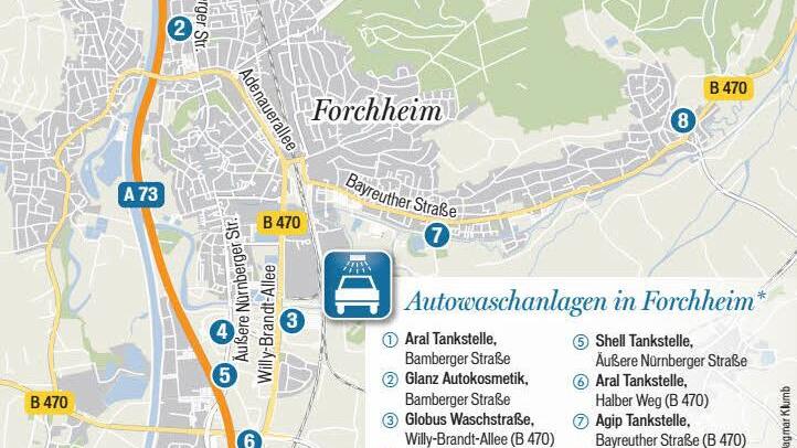 Liste erhebt keinen Anspruch auf Vollständigkeit. Grafik: Dagmar Klumb