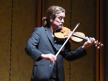 Christian Tetzlaff spielt Bach. Foto: Gerhild Ahnert