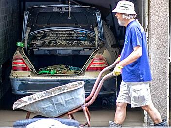 Nach dem Unwetter in Nordrhein-Westfalen