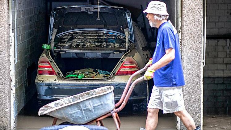 Nach dem Unwetter in Nordrhein-Westfalen