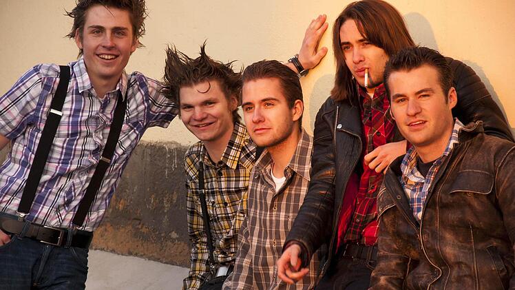 Rocktitel der 50er und 60er Jahre lassen Rickbop & The Hurricanes aufleben.  Foto: pr