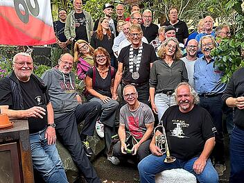 &bdquo;Benzineselreiter&ldquo; beim Treffen 2025.