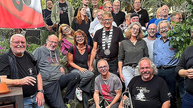 &bdquo;Benzineselreiter&ldquo; beim Treffen 2025.