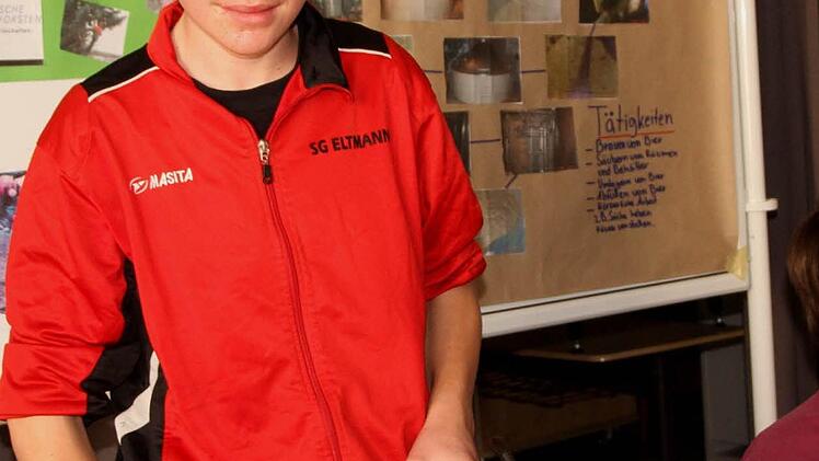 Nico Schnitzer hat seinen Berufsweg als Forstwirt durch Praktikas schon entdeckt. Foto: gg