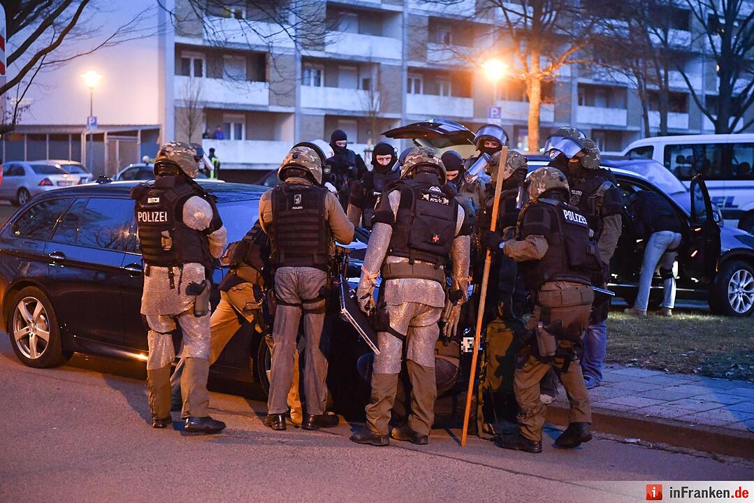 SEK-Einsatz in Bamberg Ost