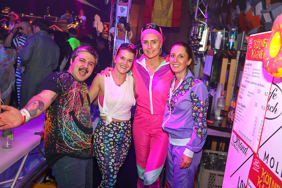 Beste Partystimmung in der Stadthalle