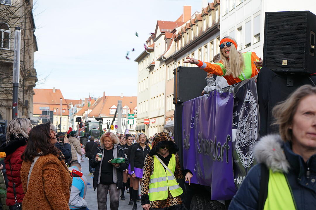 Die schönsten Bilder vom Faschingsumzug Bamberg 2025