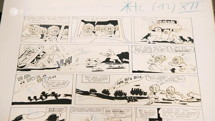 Wieder Papier, wieder spannend: Ein Donald-Duck-Comic wurde auf 400 bis 500 Euro geschätzt.