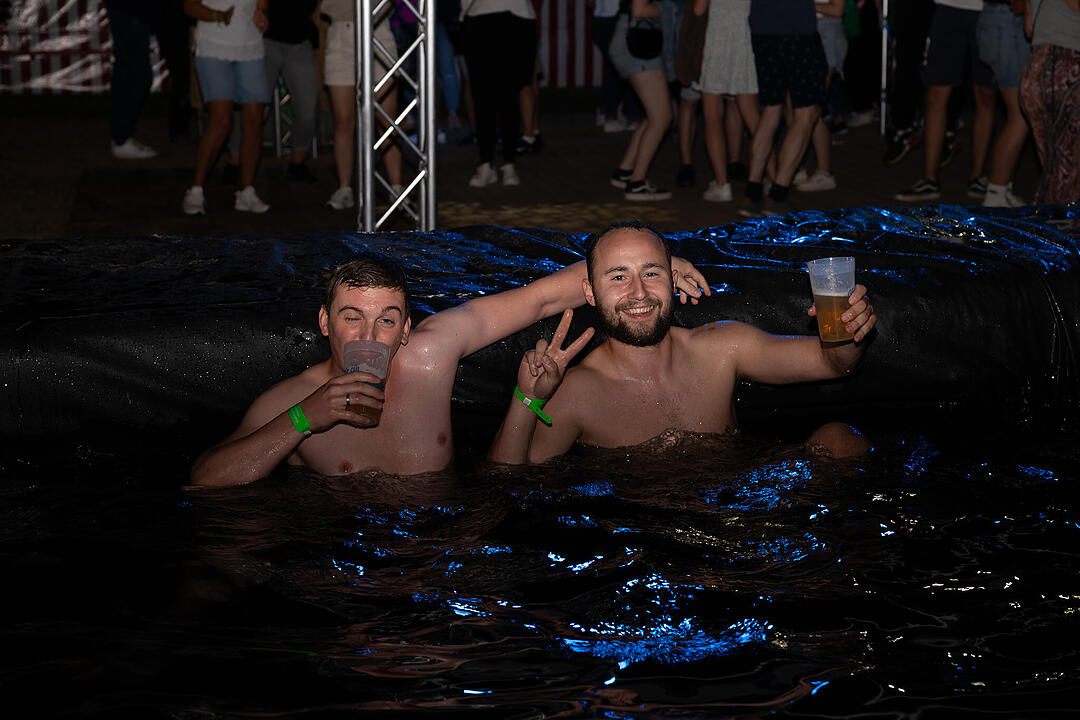 Impressionen von der Partynacht