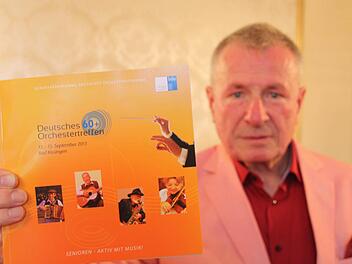 Projektleiter Hans-Walter Berg von der BDO, der Dachorganisation der 30.000 deutschen Laienorchester.  Foto: Edgar Bartl